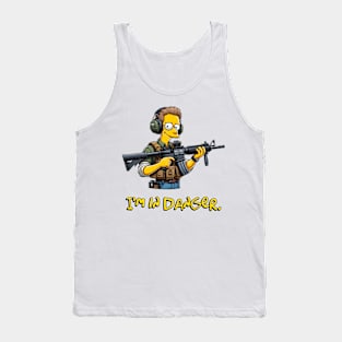 Tactical Yellow People Tank Top